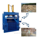 Vertical cardboard baling press waste paper baler machine